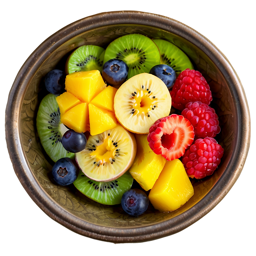 Fruit Salad Morning Bowl Png Dkp85