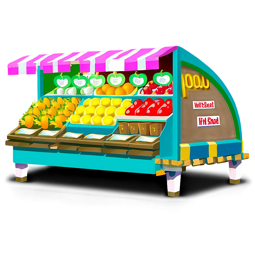 Fruit Shop Stall Png Uli63