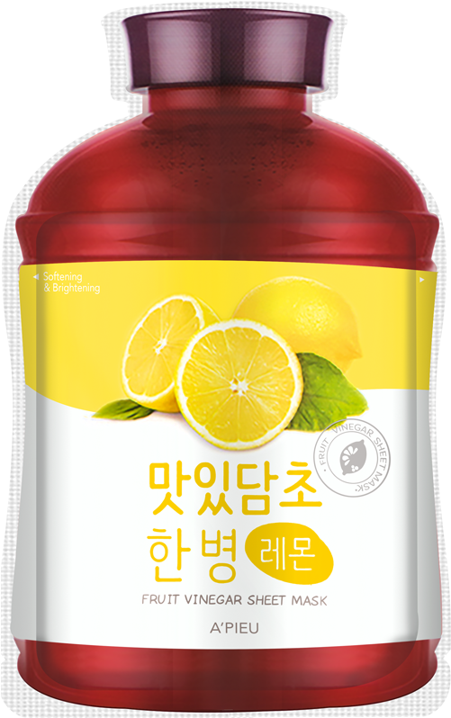 Fruit Vinegar Sheet Mask Bottle