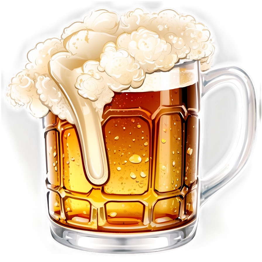 Full Beer Mug Illustration Png 12