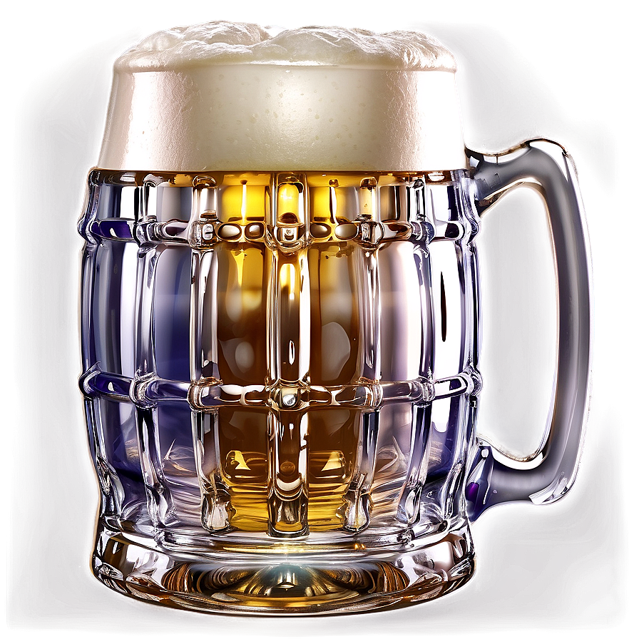 Full Beer Mug Illustration Png Gri