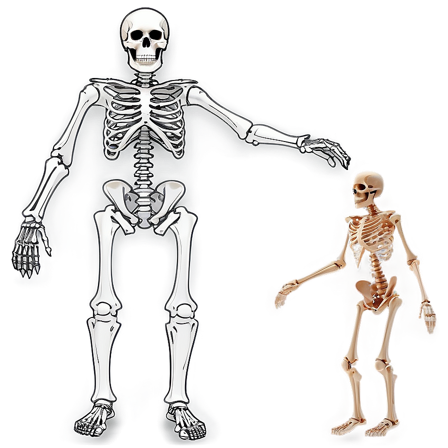 Full Body Skeleton Structure Png 06132024