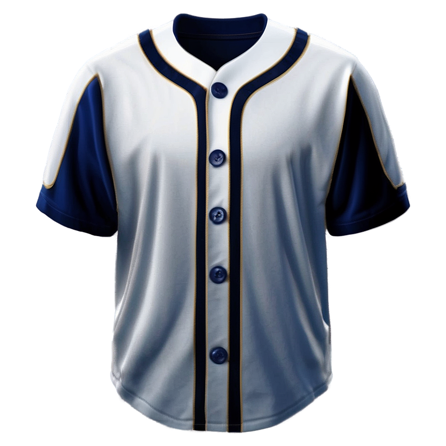 Full Button Baseball Jersey Png Tfr27