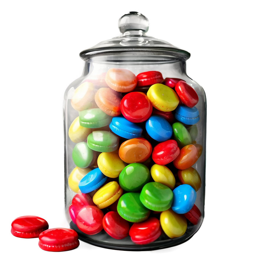 Full Candy Jar Png Knc40