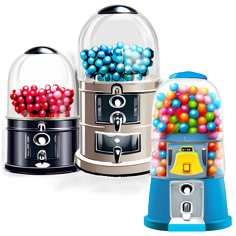 Full Gumball Machine Png 06292024