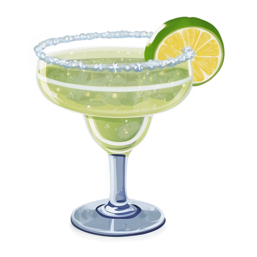 Full Margarita Glass Png 60