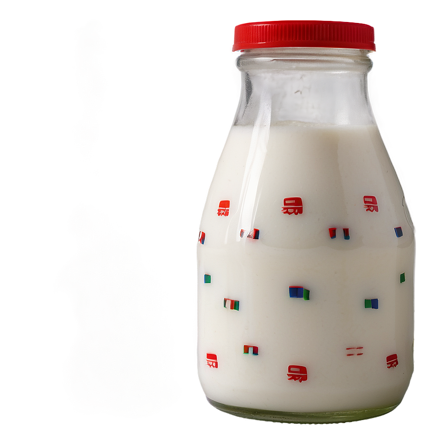 Full Milk Bottle Png Bax