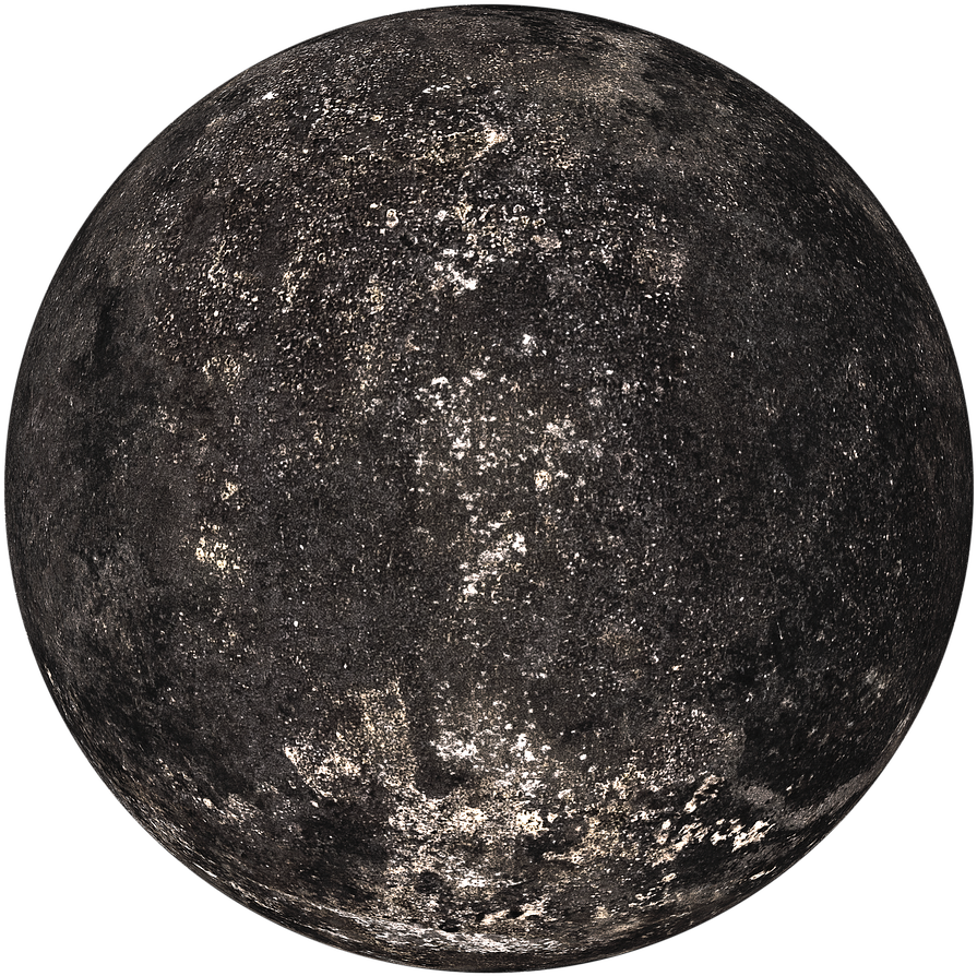 Full Moon Detailed Surface Texture