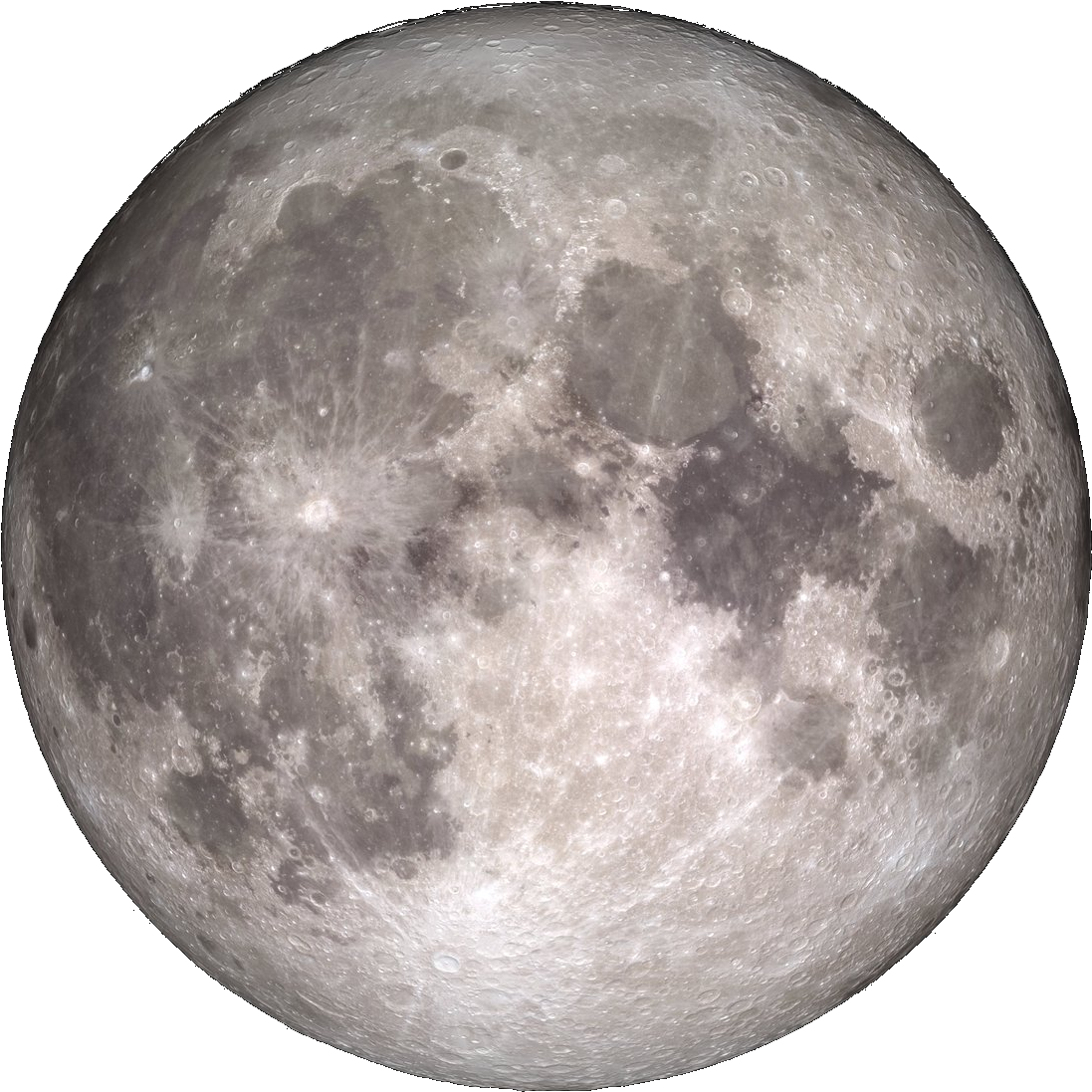 Full Moon Detailed View