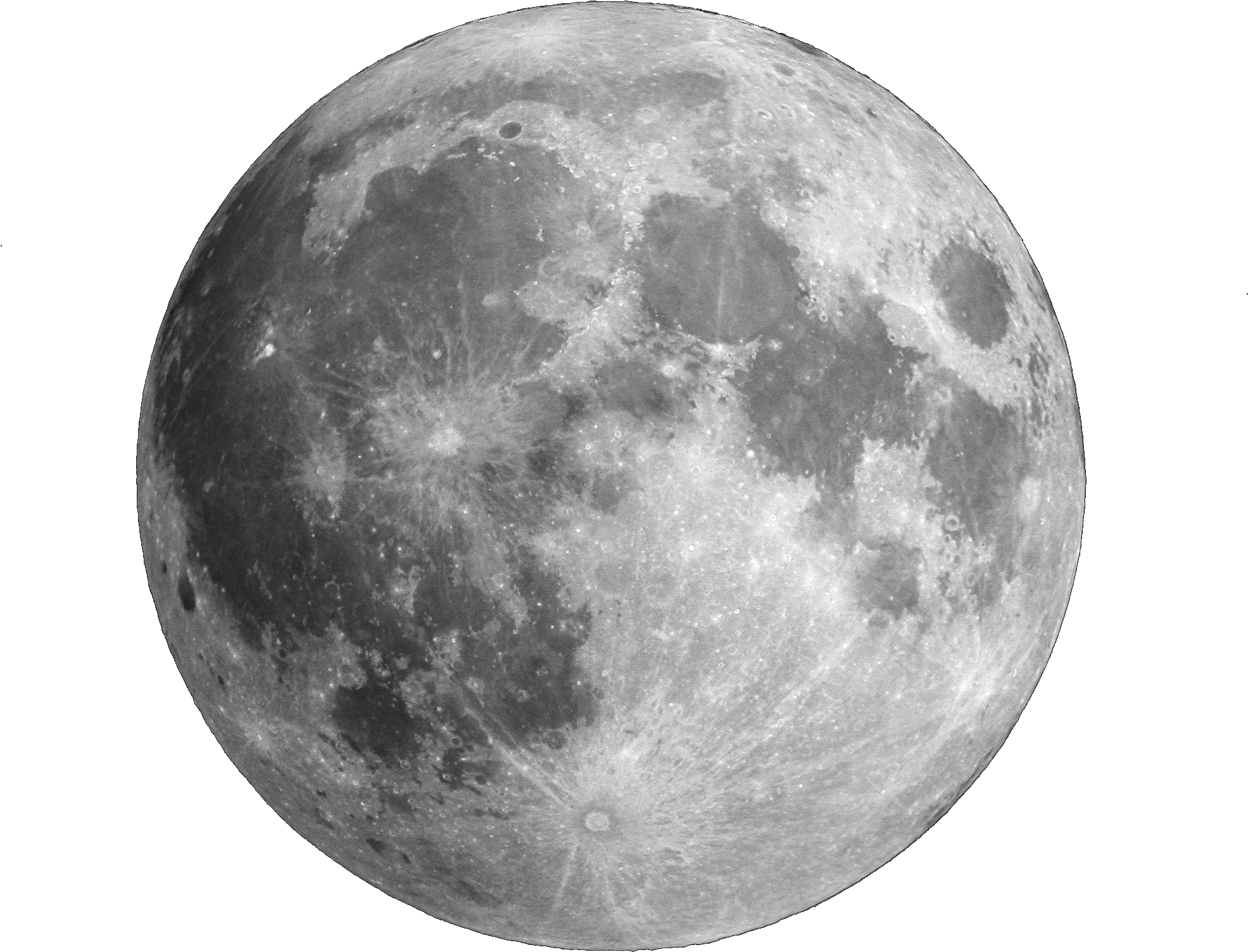 Full Moon Detailed View