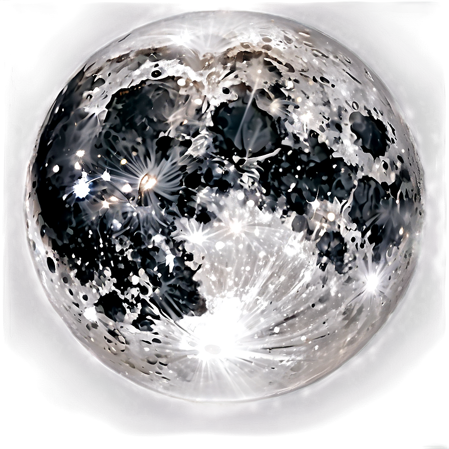 Full Moon Over Water Png 17