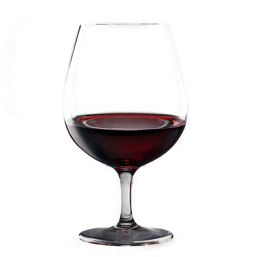 Full Red Wine Glass Png 06262024