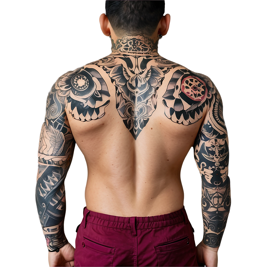 Full Sleeve Tattoo Art Png Wql96