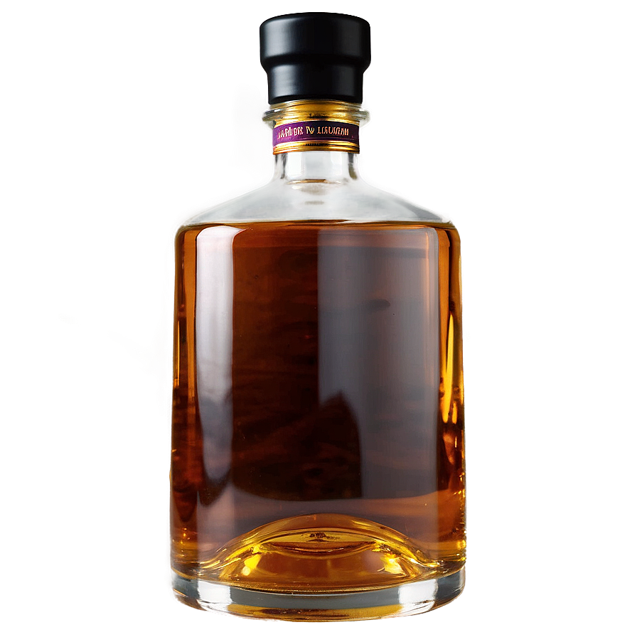 Full Whiskey Bottle Png Cha32