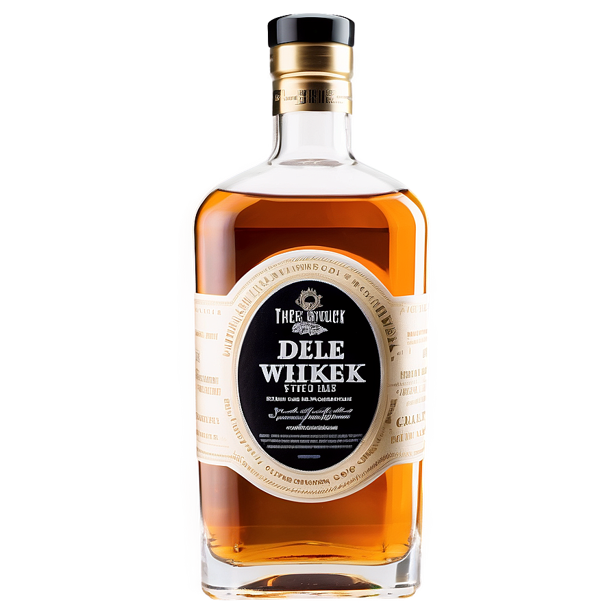 Full Whiskey Bottle Png Gjr63