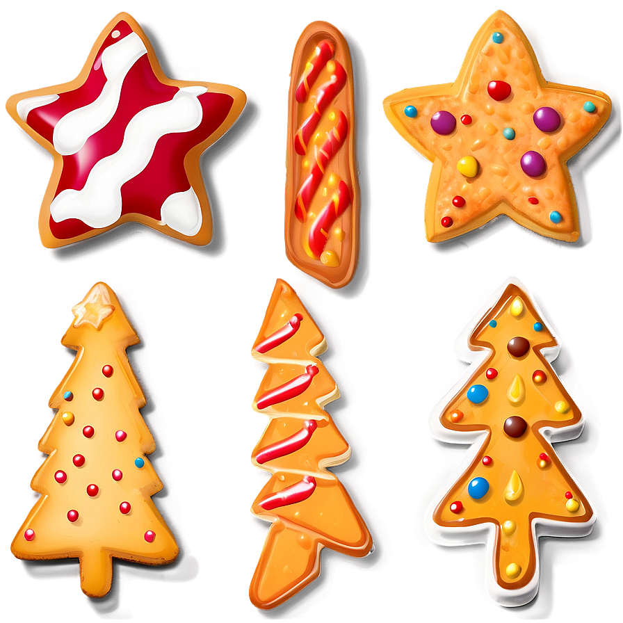 Fun Christmas Cookie Shapes For Kids Png 8