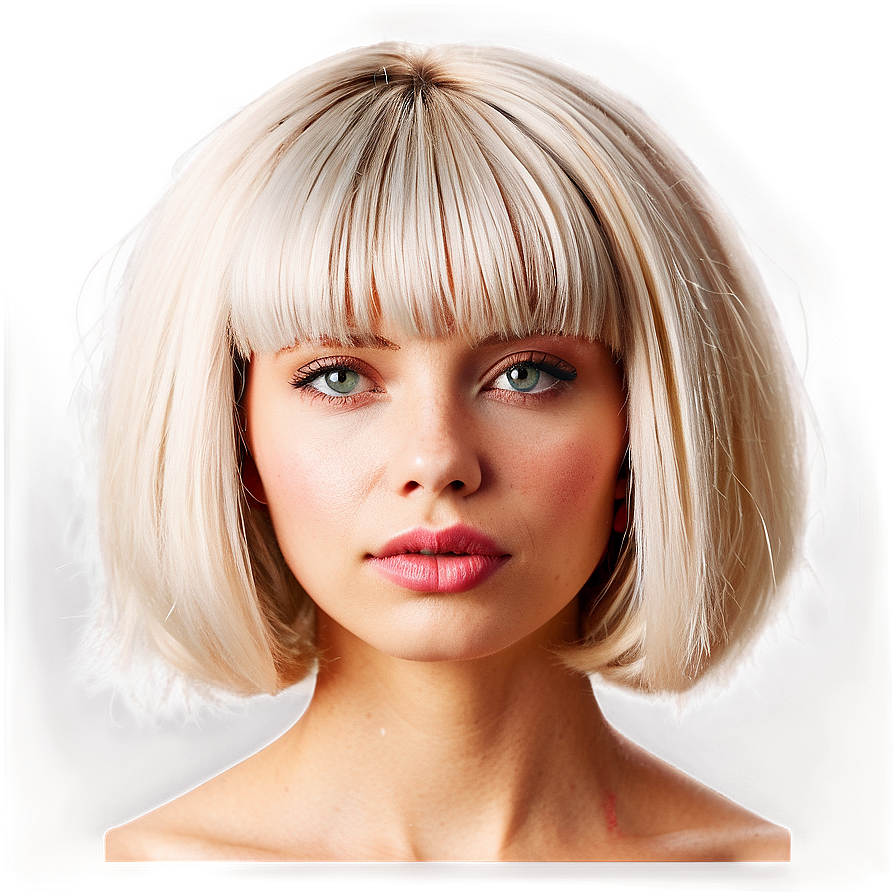 Funky Bob Hairstyle Png 73