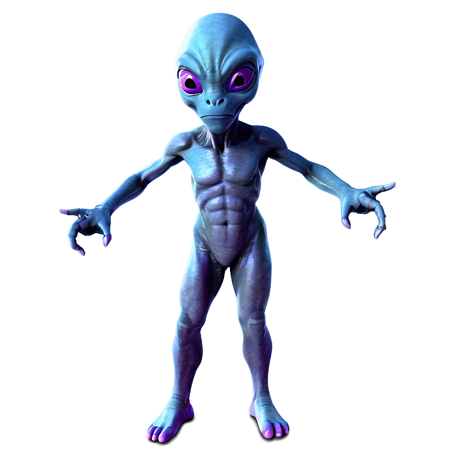 Funky Cute Alien Png 95