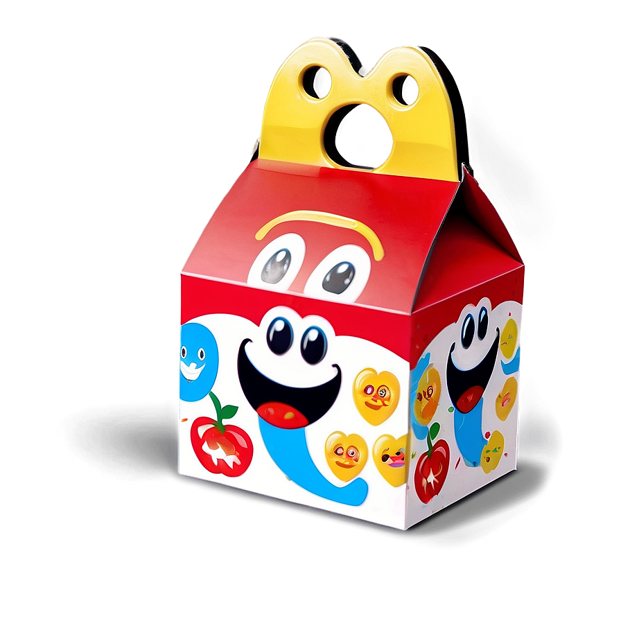 Funky Happy Meal Box Art Png 06212024