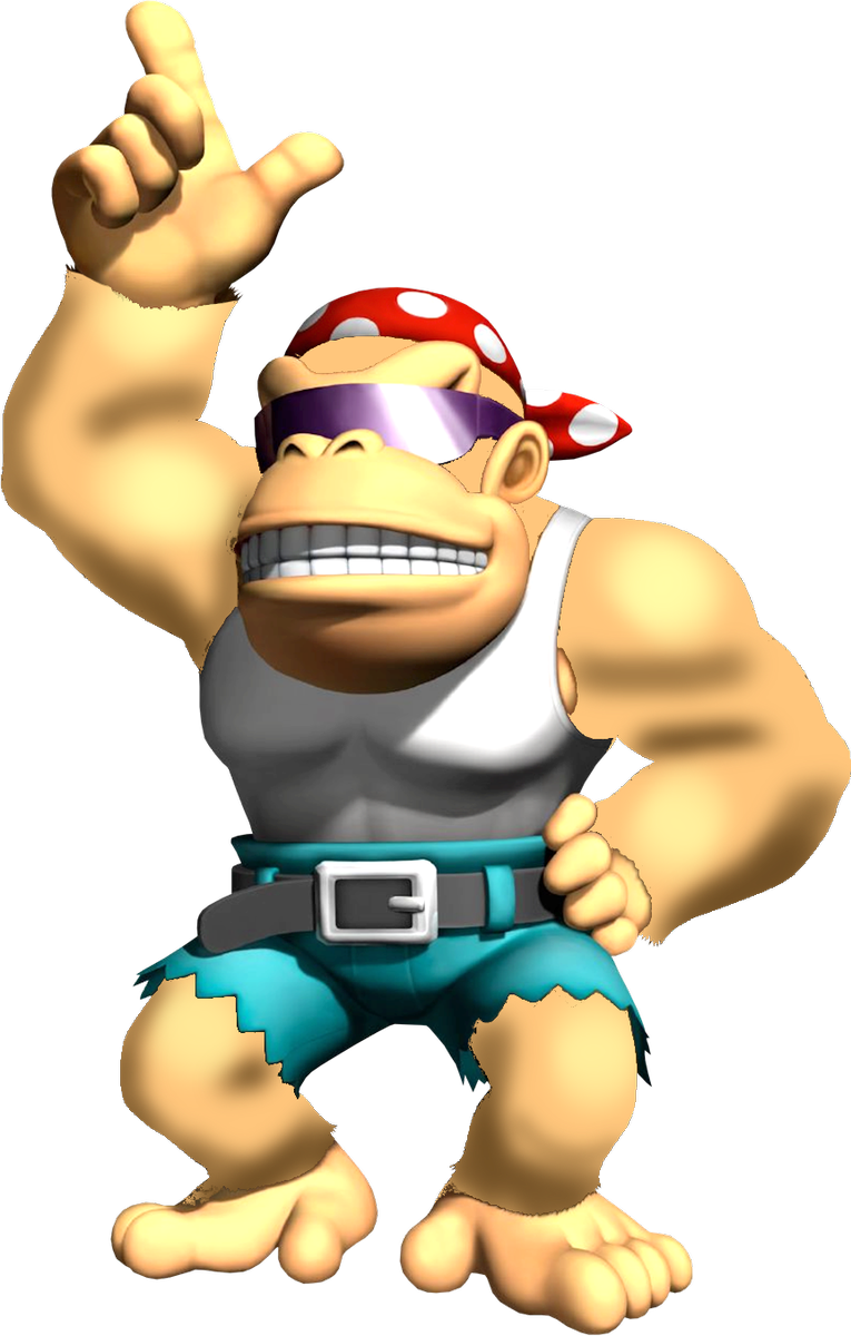 Funky Kong Pointing Up