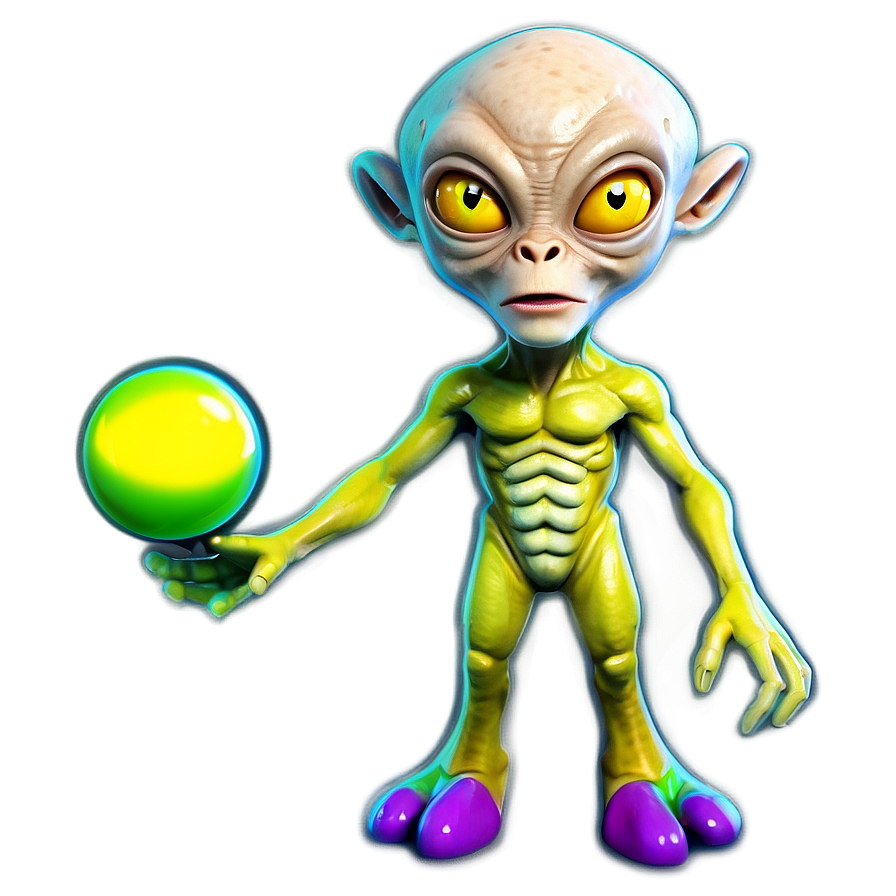 Funny Cartoon Alien Png 06292024