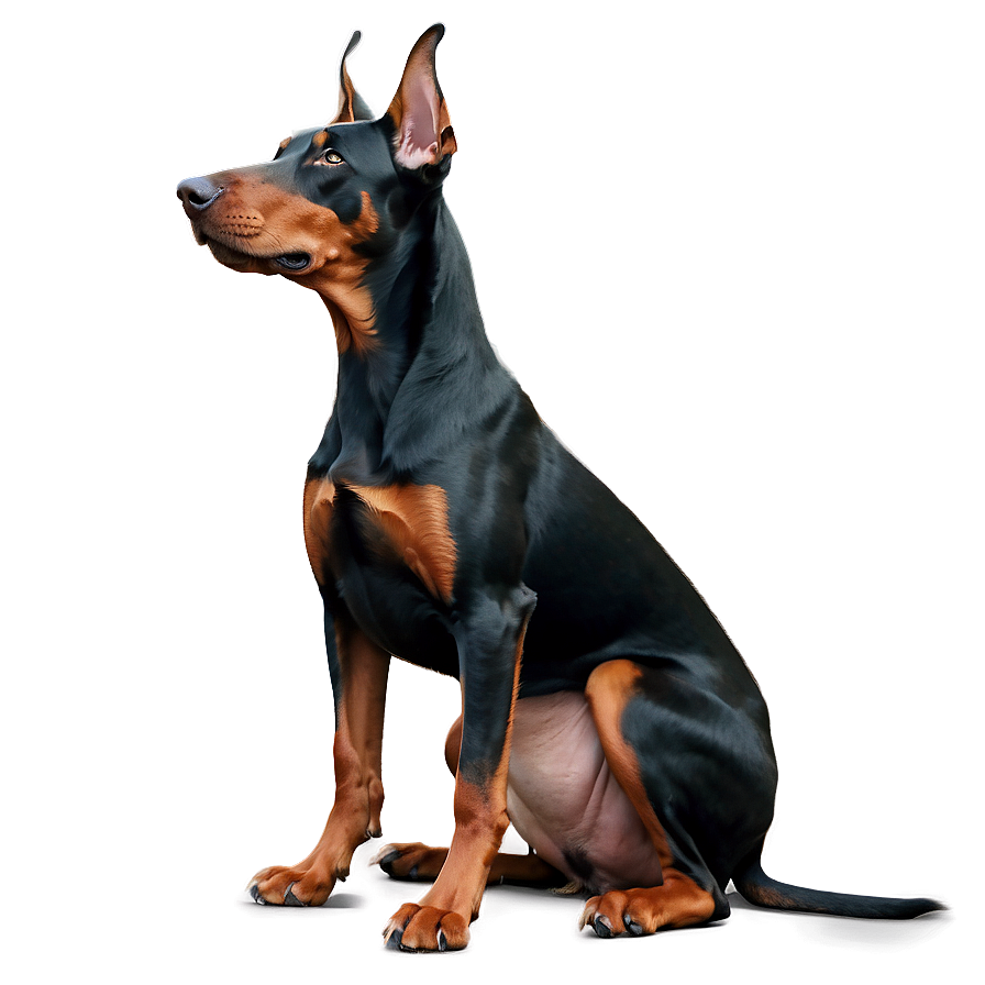 Funny Doberman Png 06252024