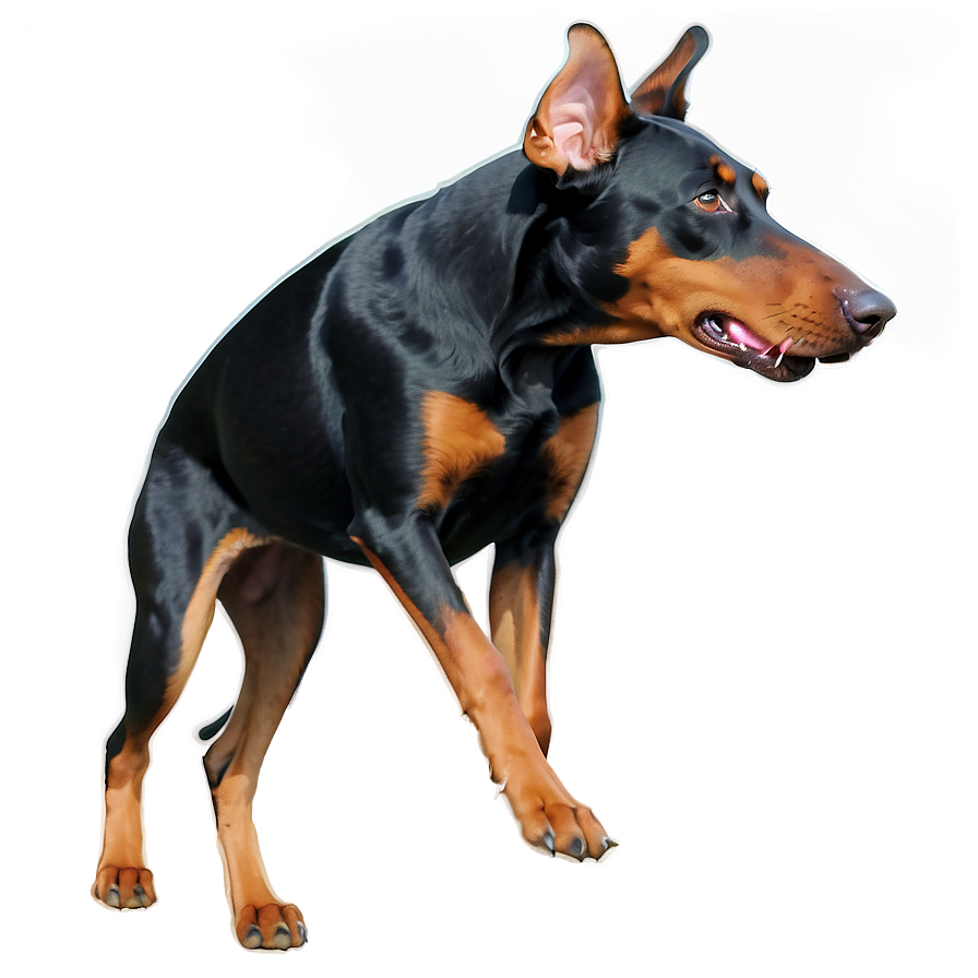 Funny Doberman Png 06252024