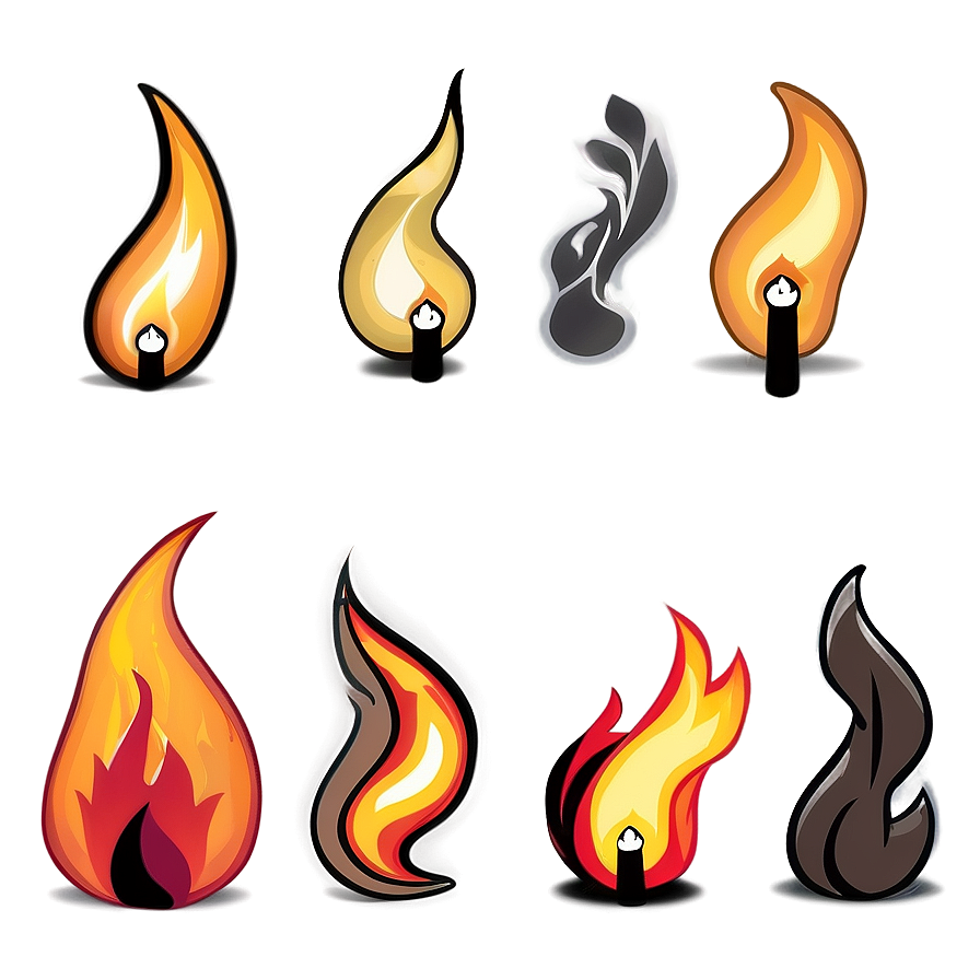 Funny Fire Cartoon Png Fcc77