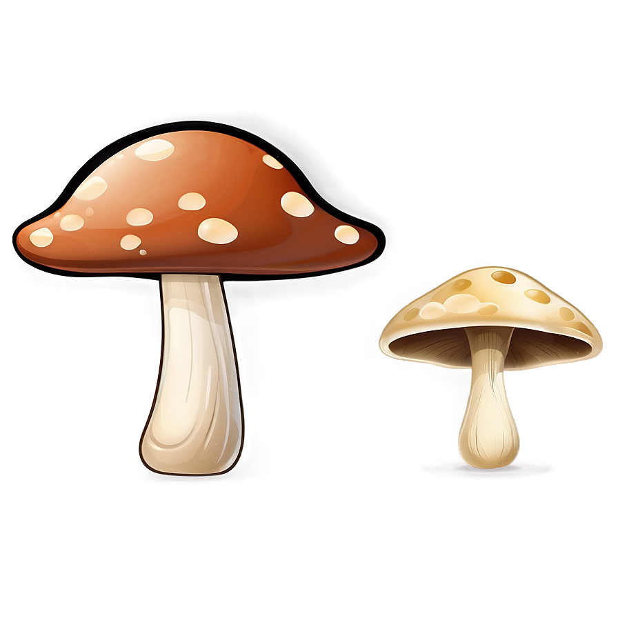 Funny Mushroom Cartoon Png Avv