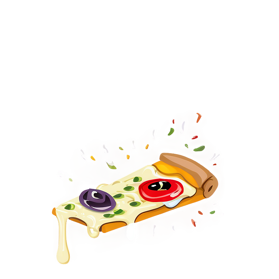 Funny Pizza Cartoon Drawing Png Hta