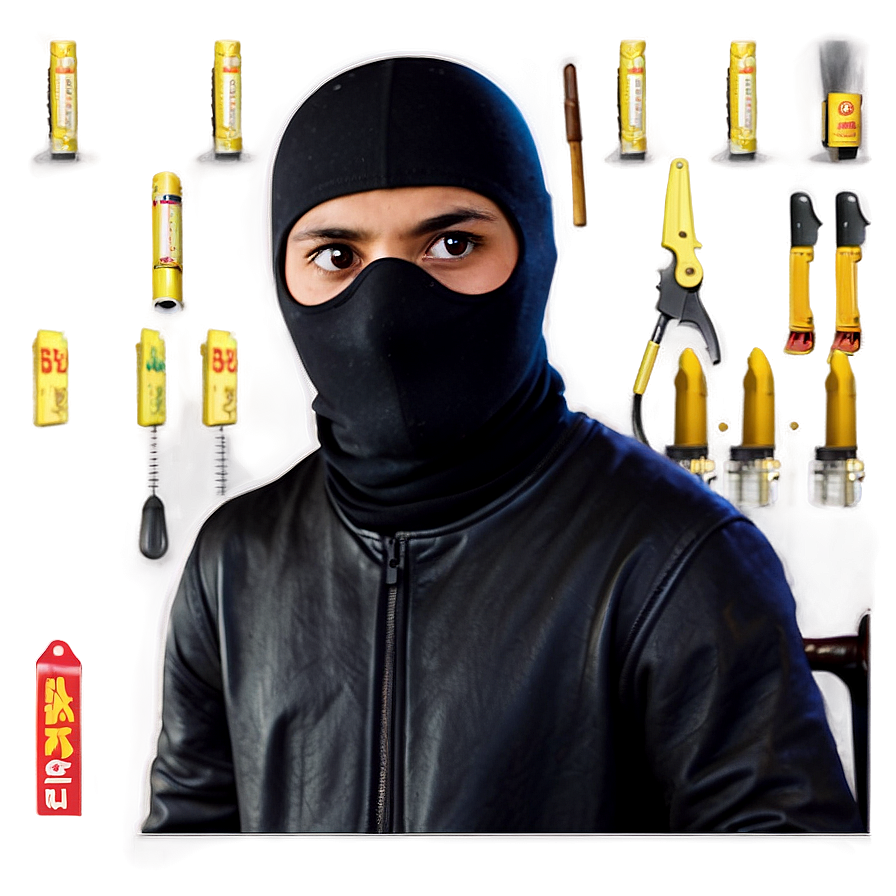 Funny Robber Cartoon Png 06212024