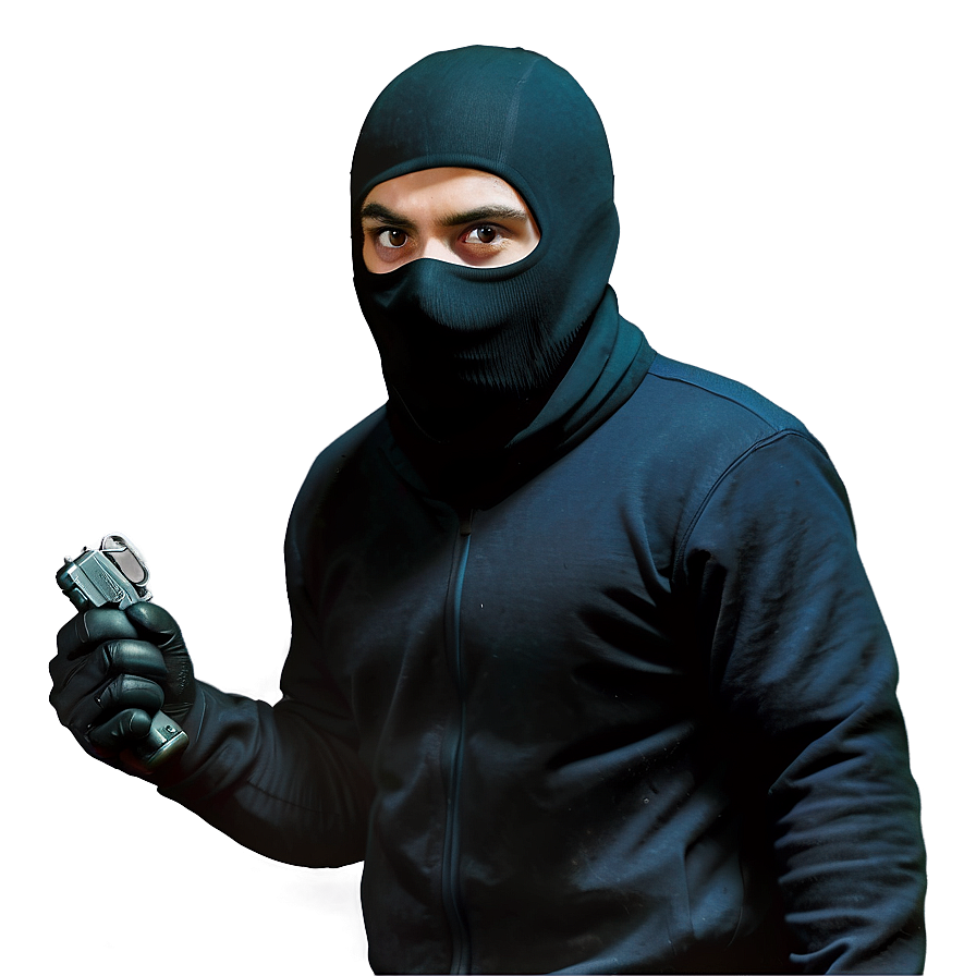 Funny Robber Cartoon Png Kro10