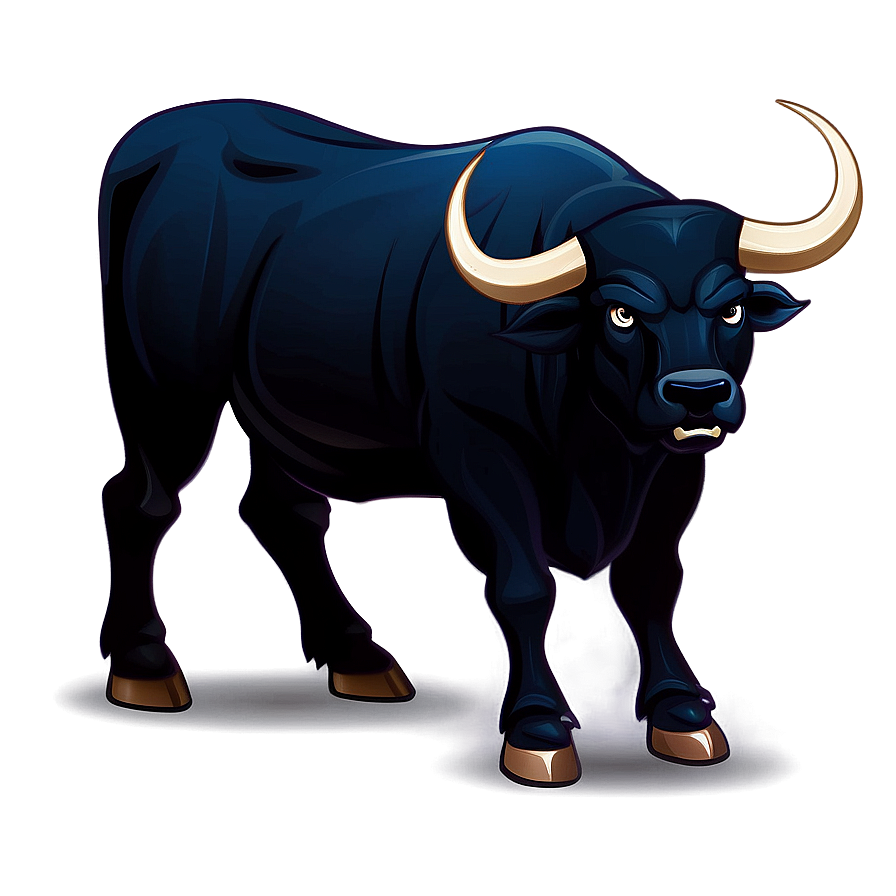 Furious Bull Cartoon Png 57