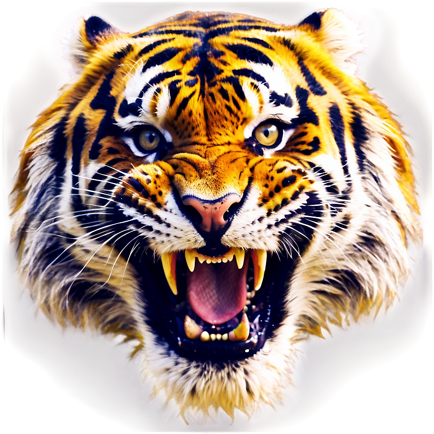 Furious Tiger Clipart Png 92