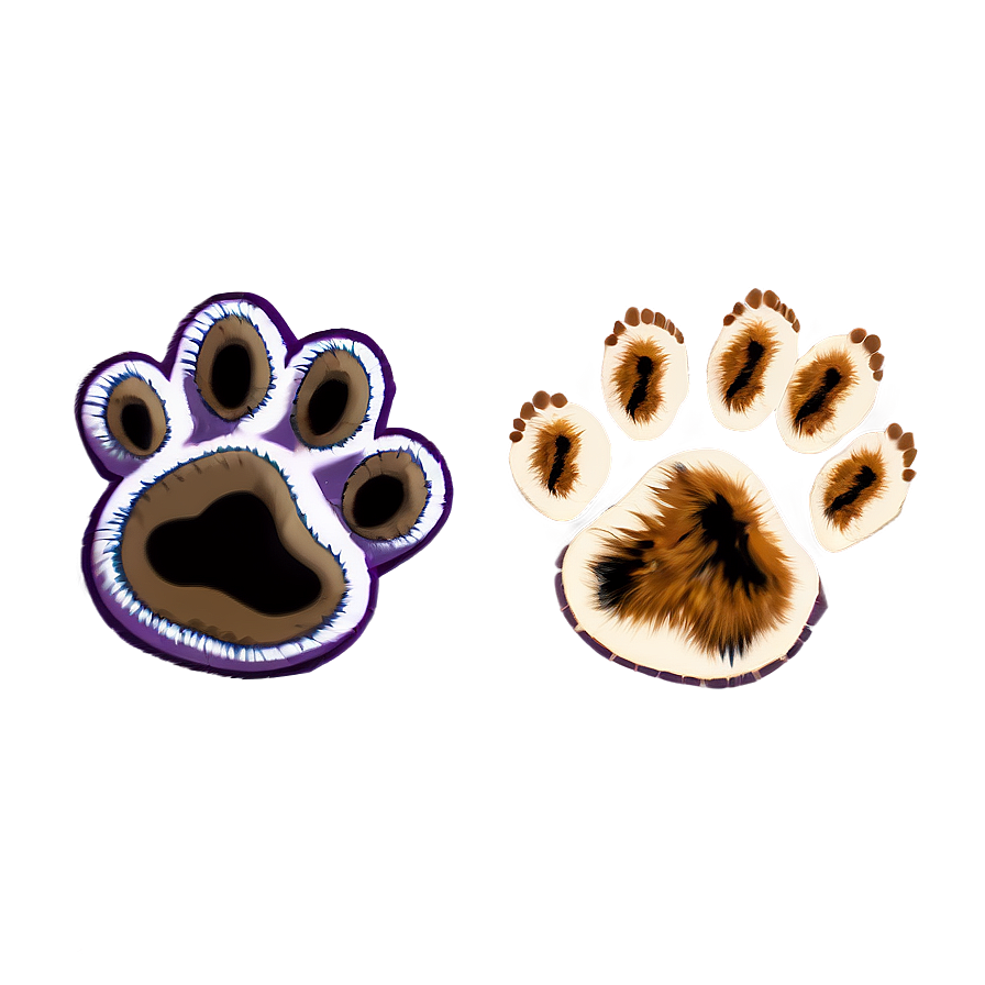 Furry Animal Paws Png 06242024