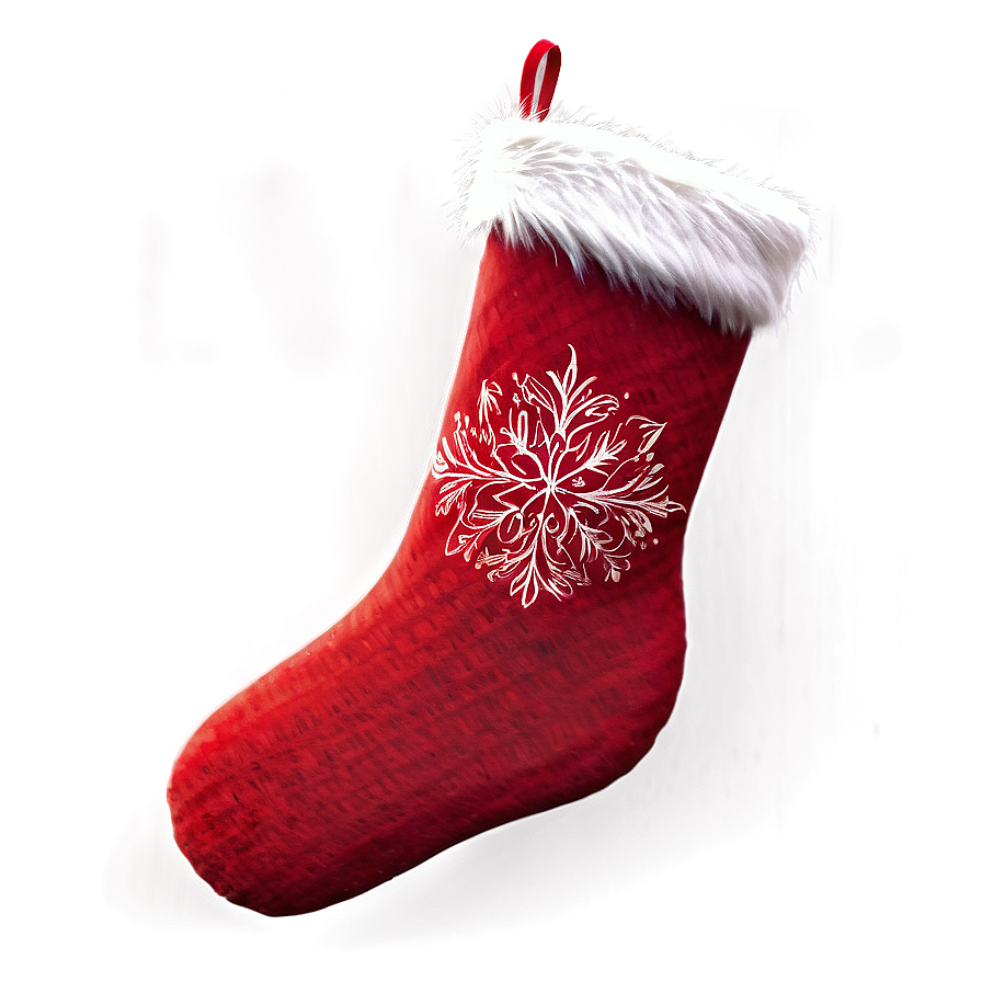 Furry Christmas Stocking Png Jag6