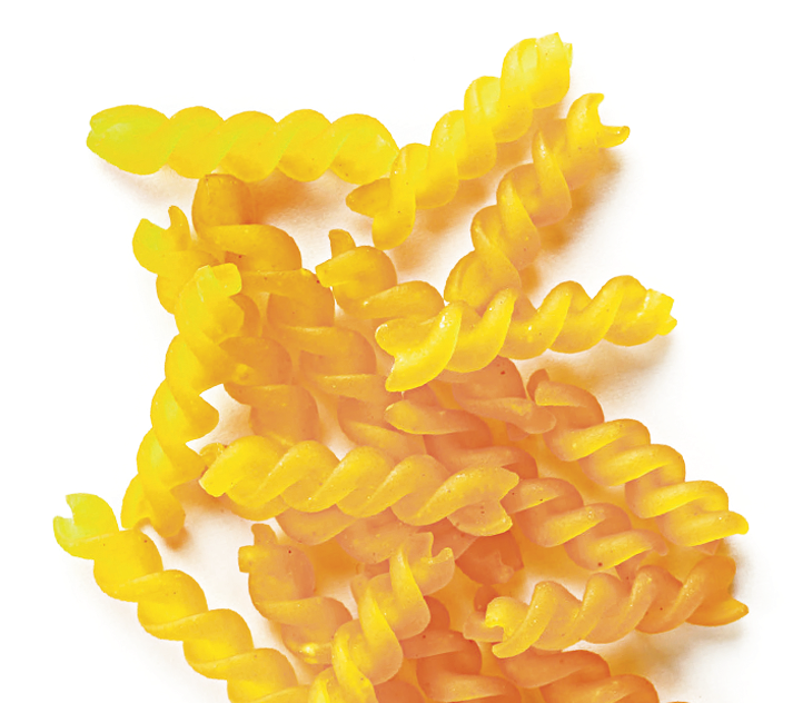 Fusilli Pasta Closeup