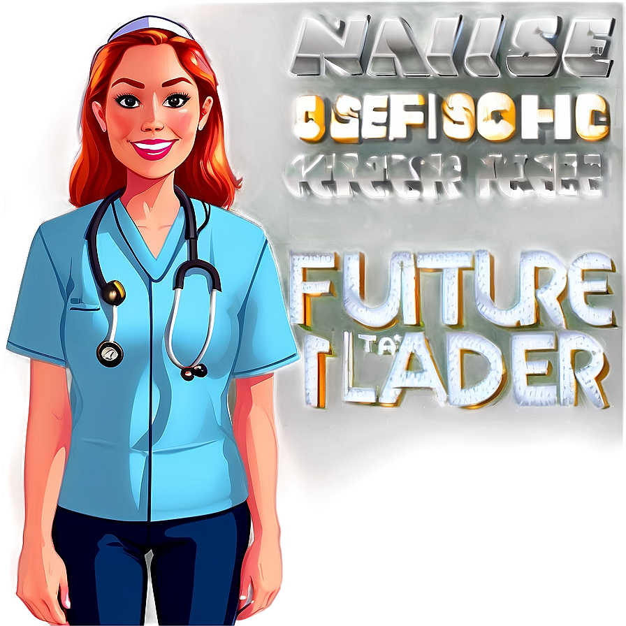 Future Nurse Leader Cartoon Png Iud59