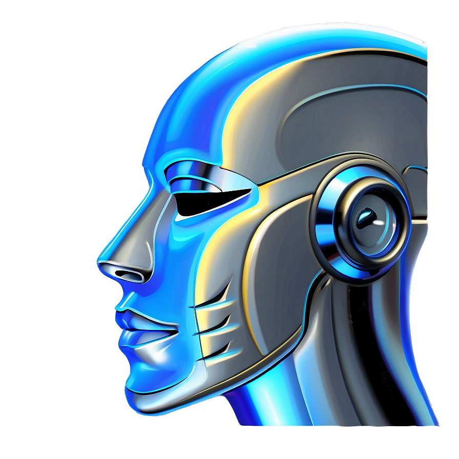 Futurist Robot Head Png Ygp88