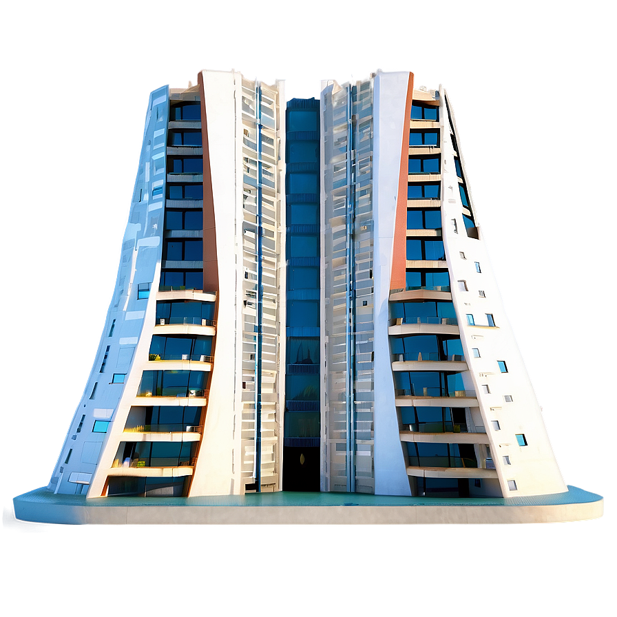 Futuristic Apartment Building Png 05232024