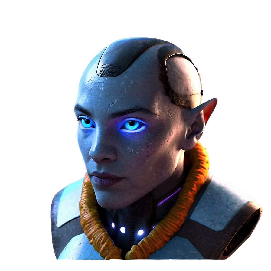 Futuristic Avatar Look Png 99