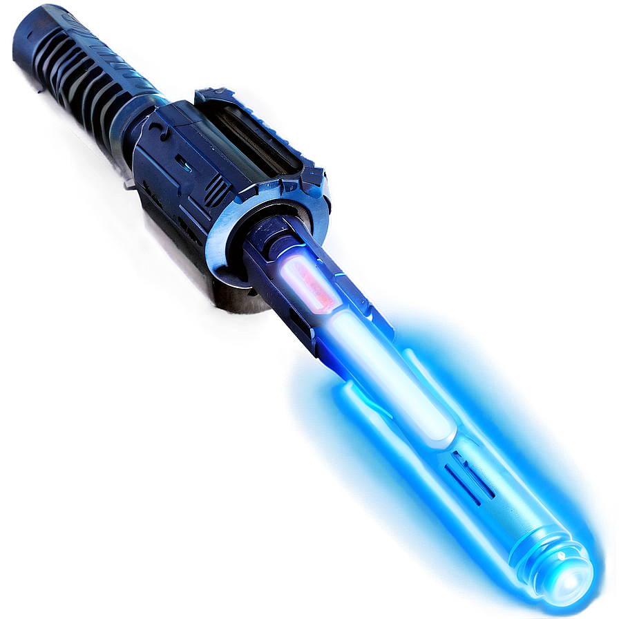 Futuristic Blue Lightsaber Png 4