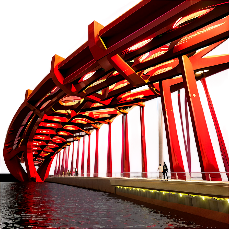 Futuristic Bridge Design Png Qrw