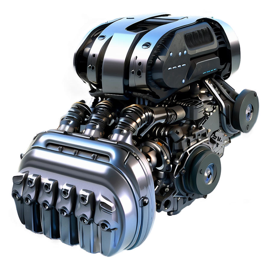 Futuristic Car Engine Concept Png Oxt61