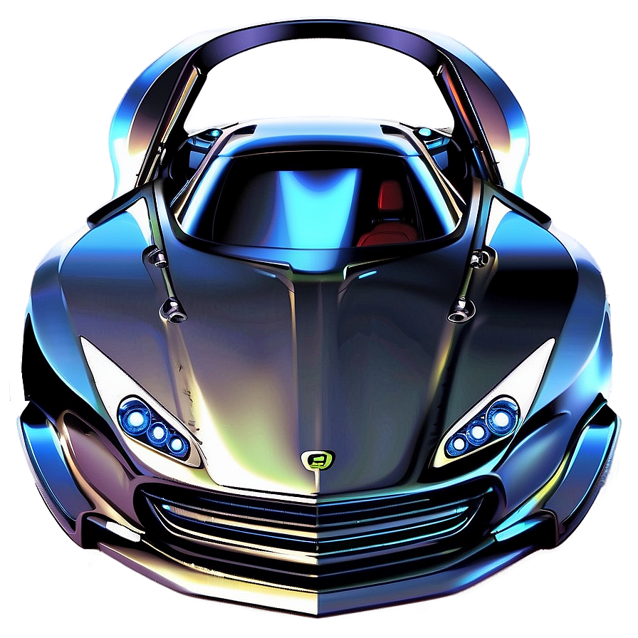 Futuristic Car Vector Artwork Png 06202024