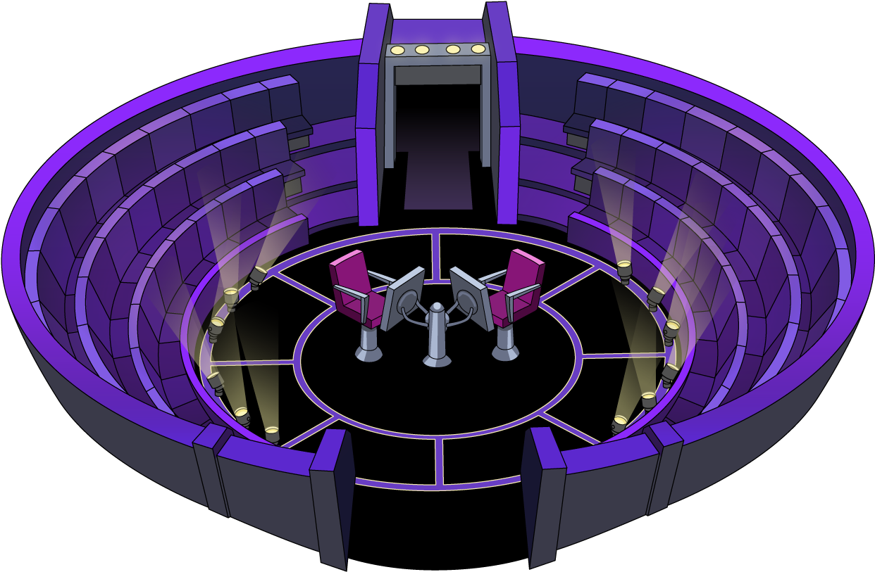 Futuristic Circular Auditorium Design