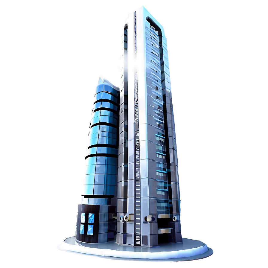 Futuristic City Building Png Ygt