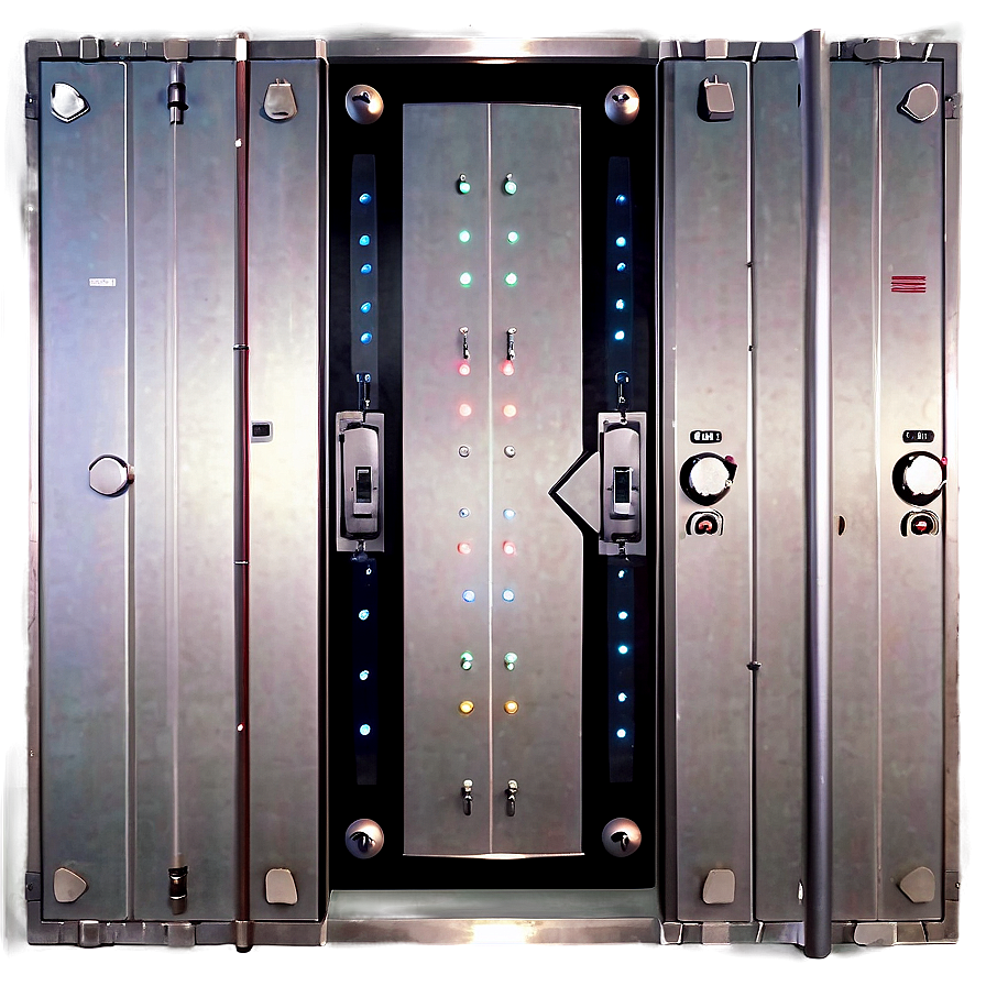 Futuristic Clear Door Png 06292024