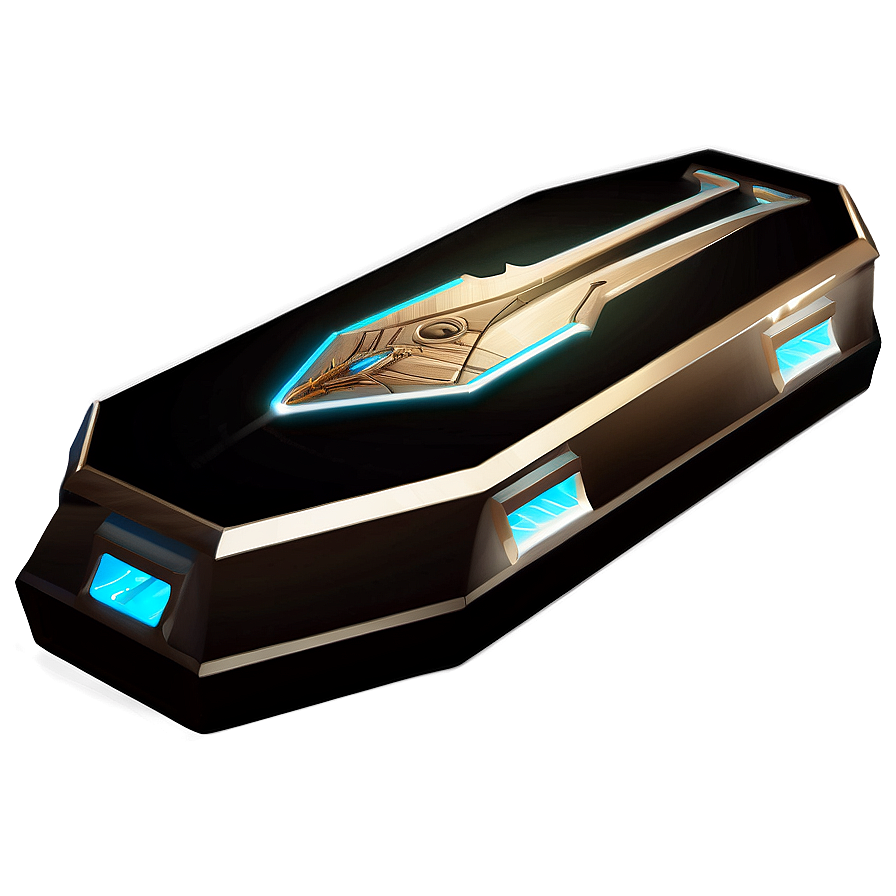 Futuristic Coffin Png 05242024