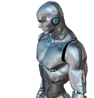 Futuristic Cyborg Profile